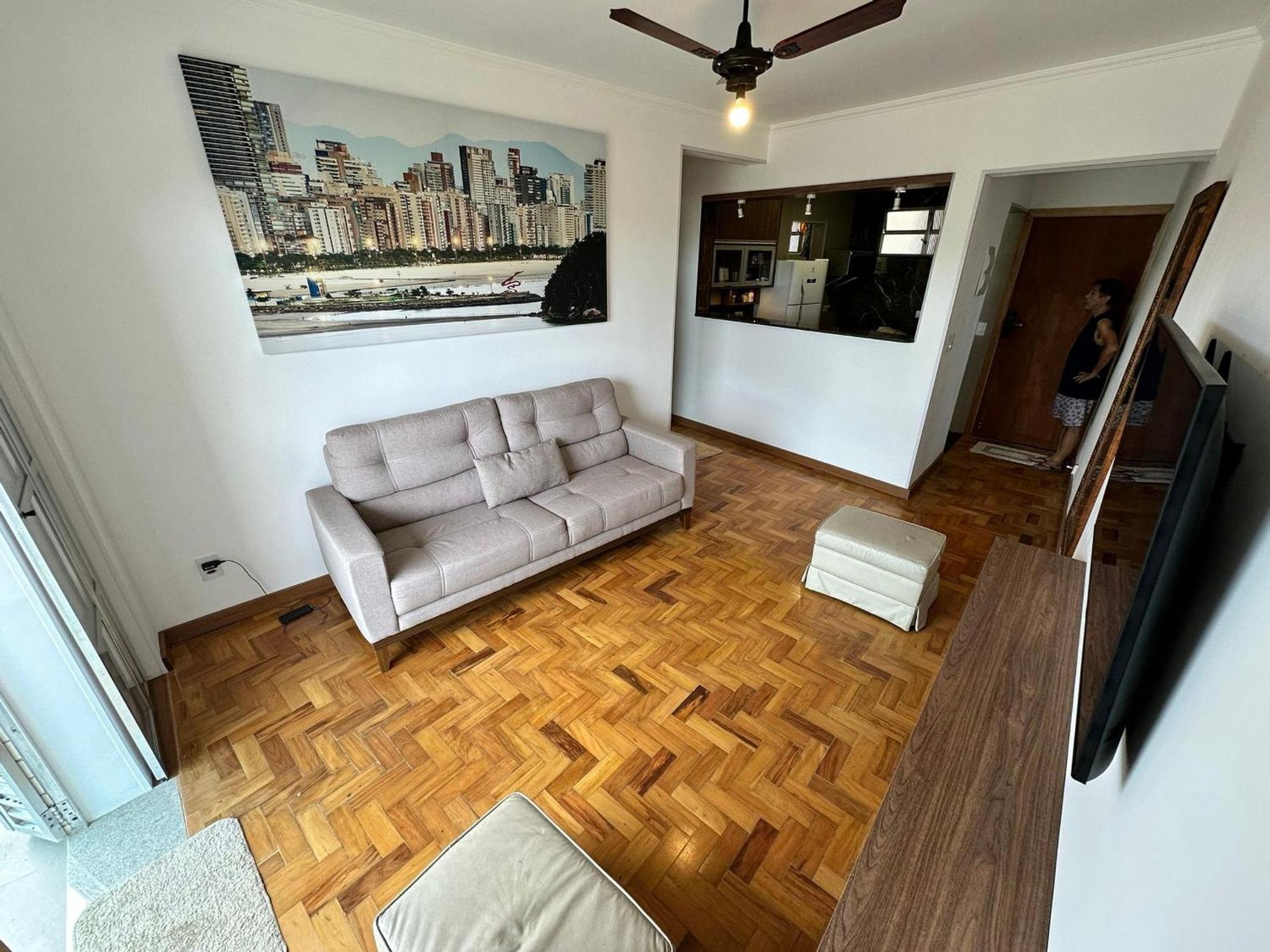 Ap Pe Na Areia Vista Parcial Mar Apartment Santos  Luaran gambar