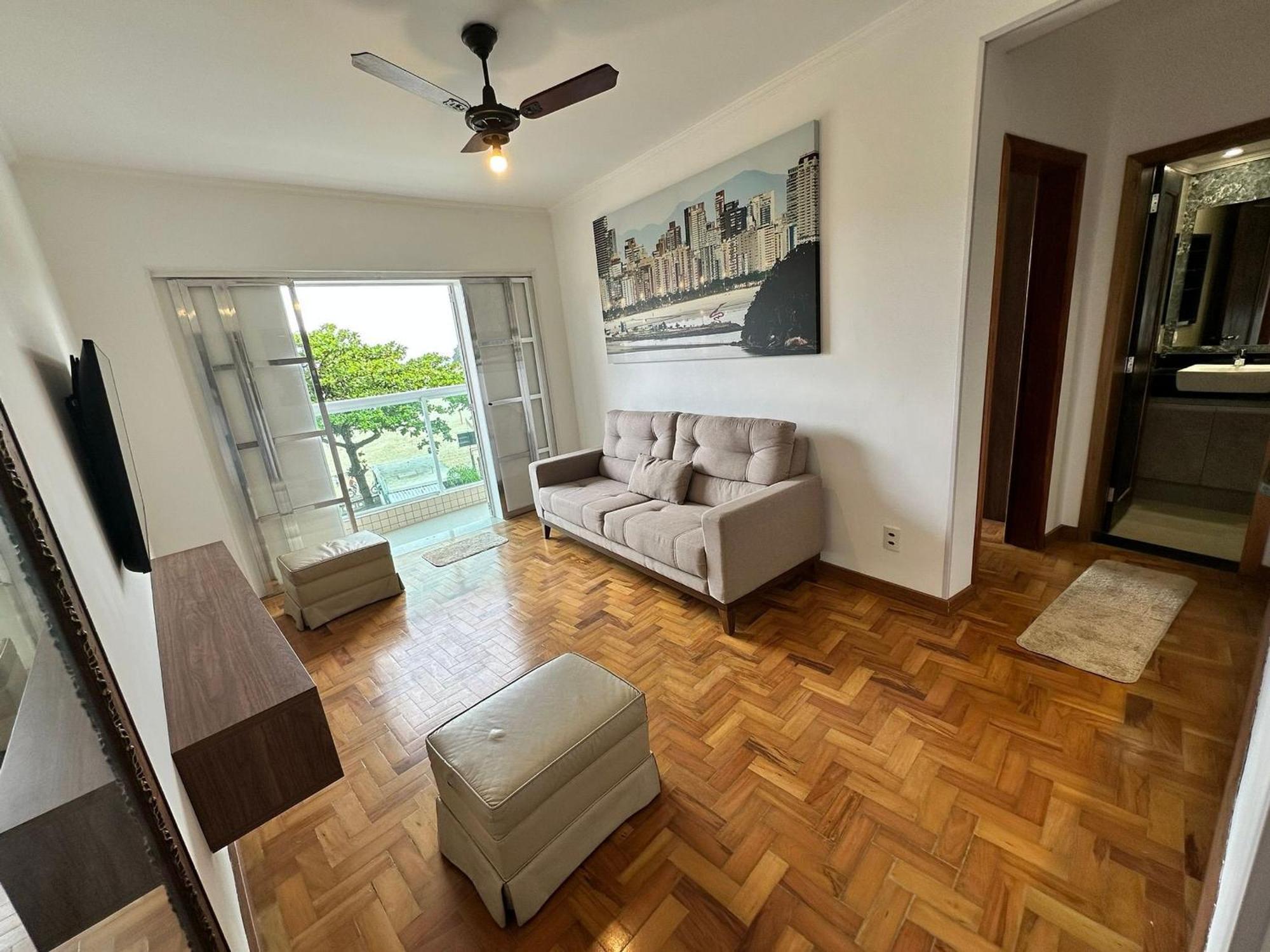 Ap Pe Na Areia Vista Parcial Mar Apartment Santos  Luaran gambar