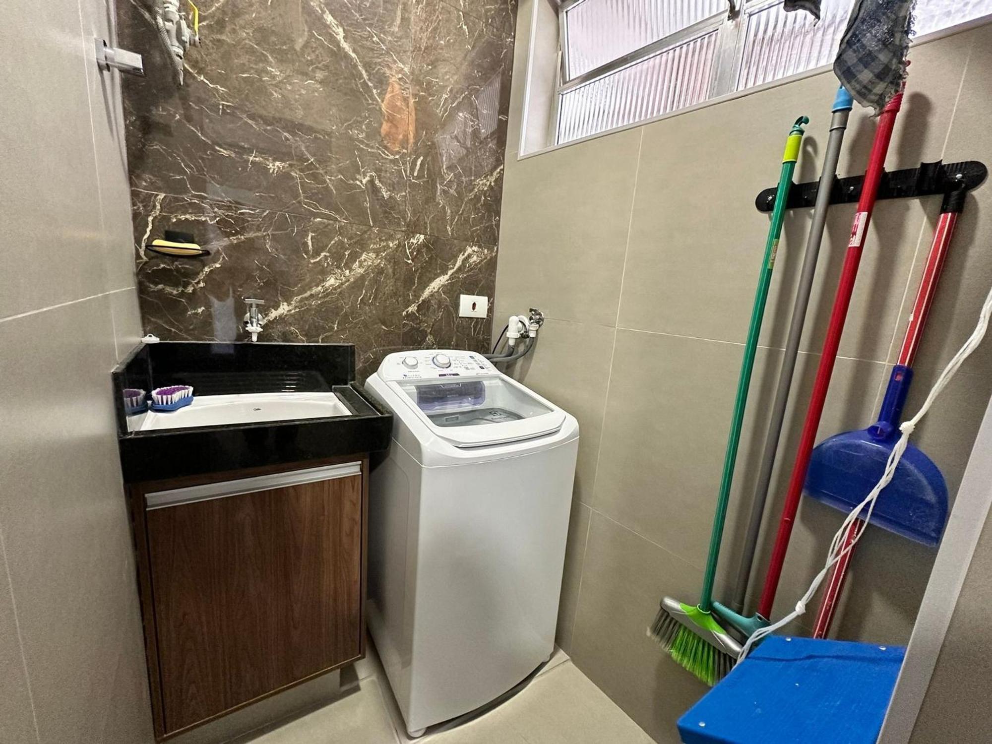 Ap Pe Na Areia Vista Parcial Mar Apartment Santos  Luaran gambar