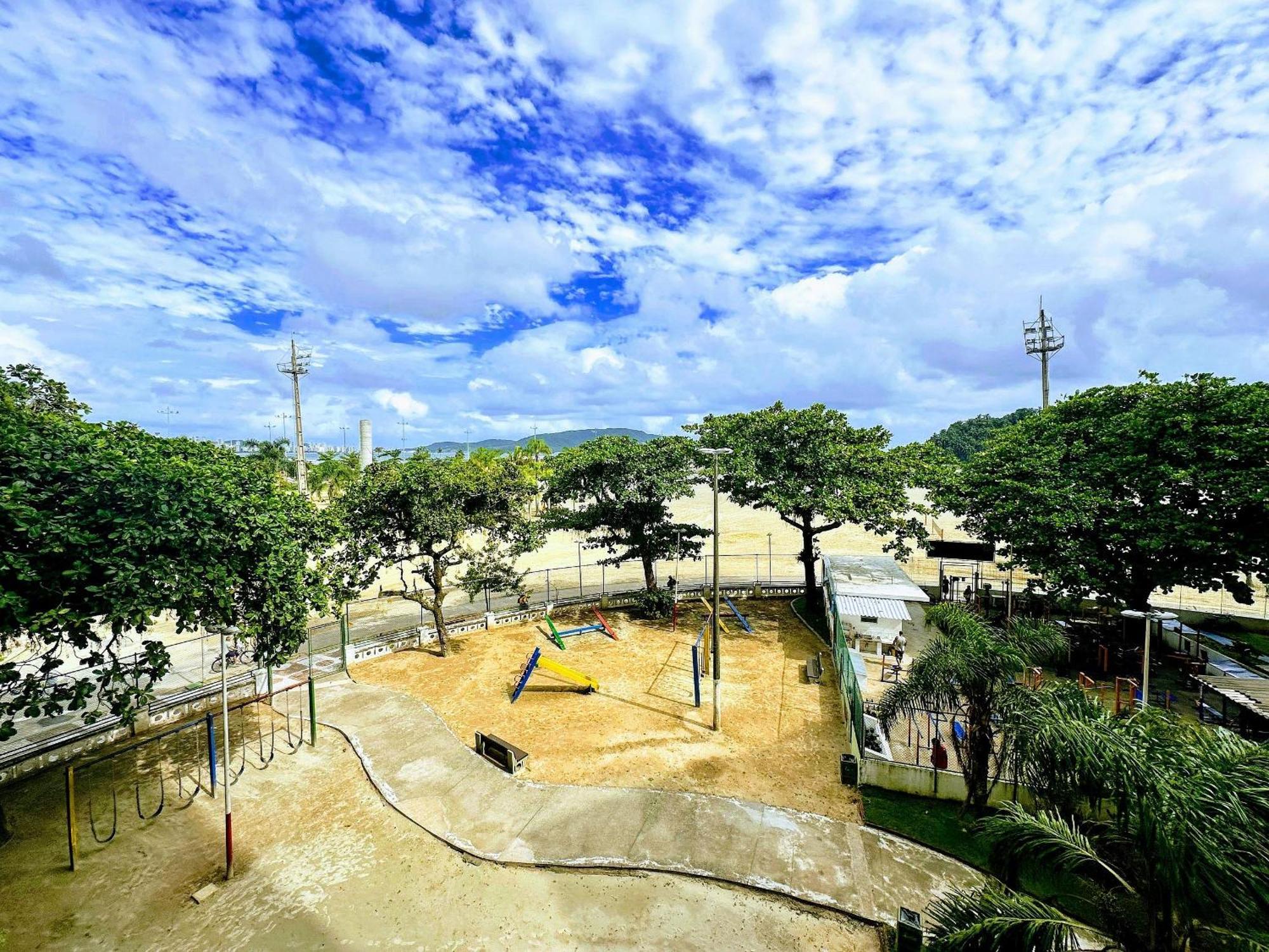 Ap Pe Na Areia Vista Parcial Mar Apartment Santos  Luaran gambar