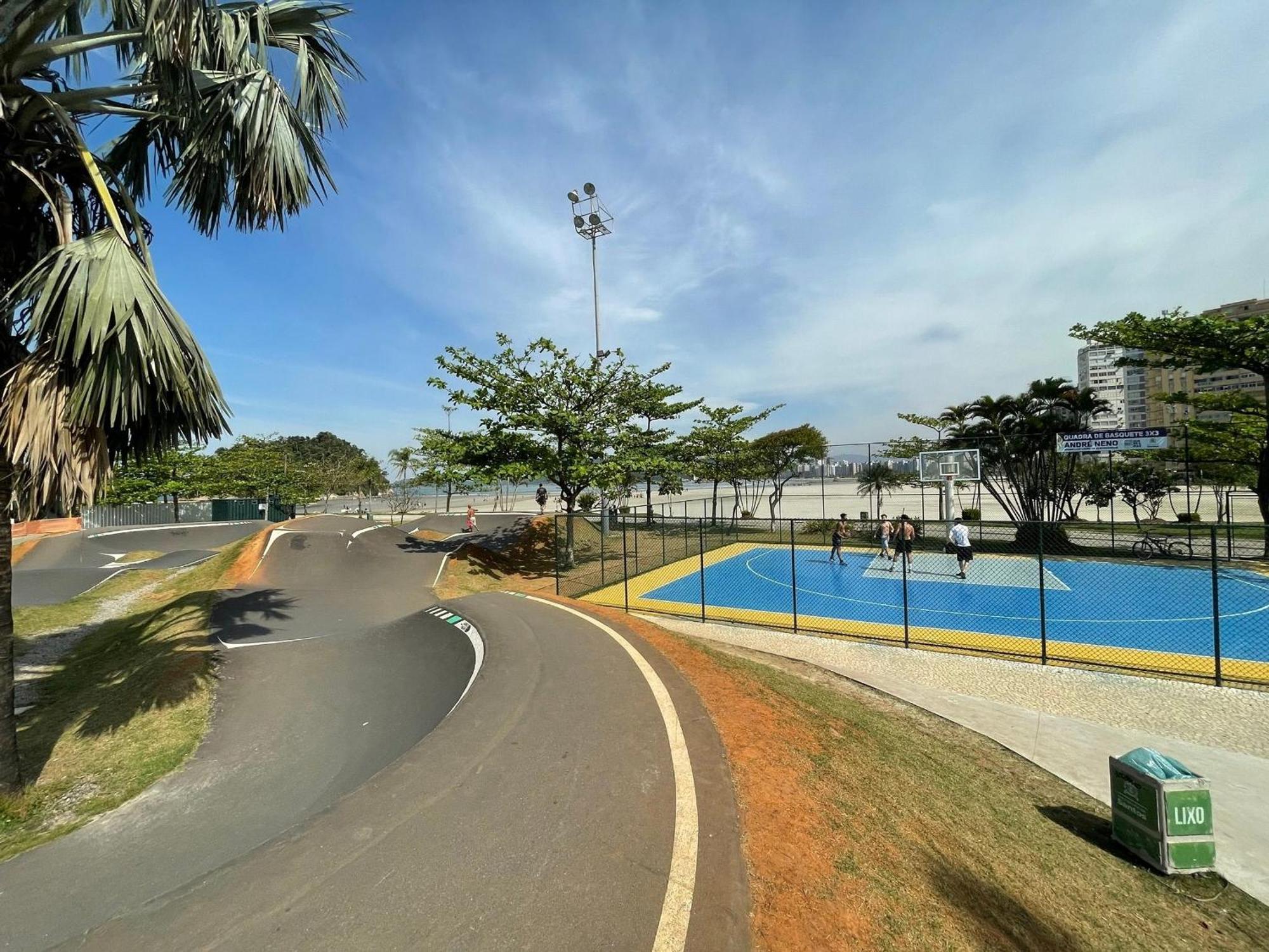 Ap Pe Na Areia Vista Parcial Mar Apartment Santos  Luaran gambar