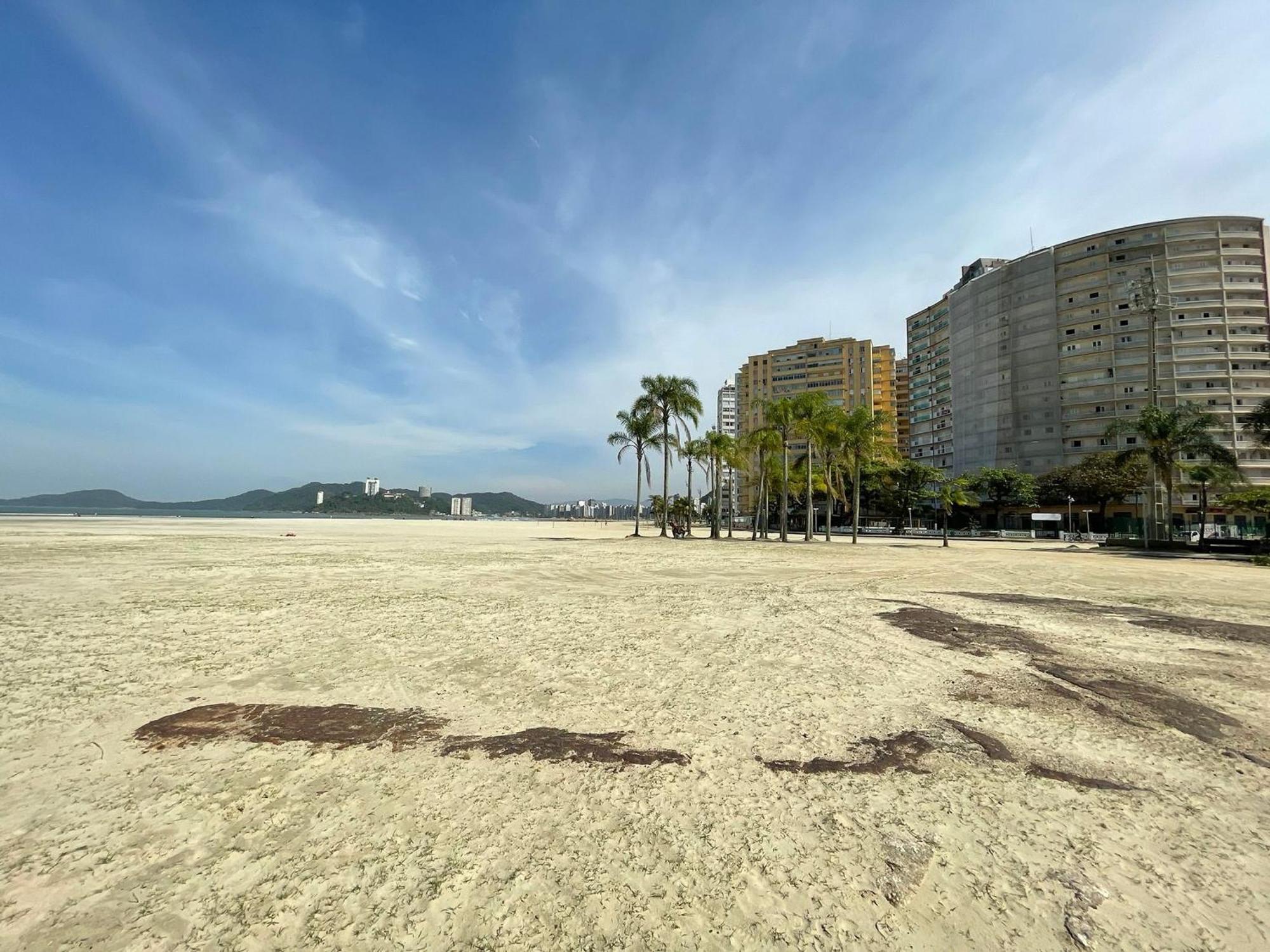 Ap Pe Na Areia Vista Parcial Mar Apartment Santos  Luaran gambar