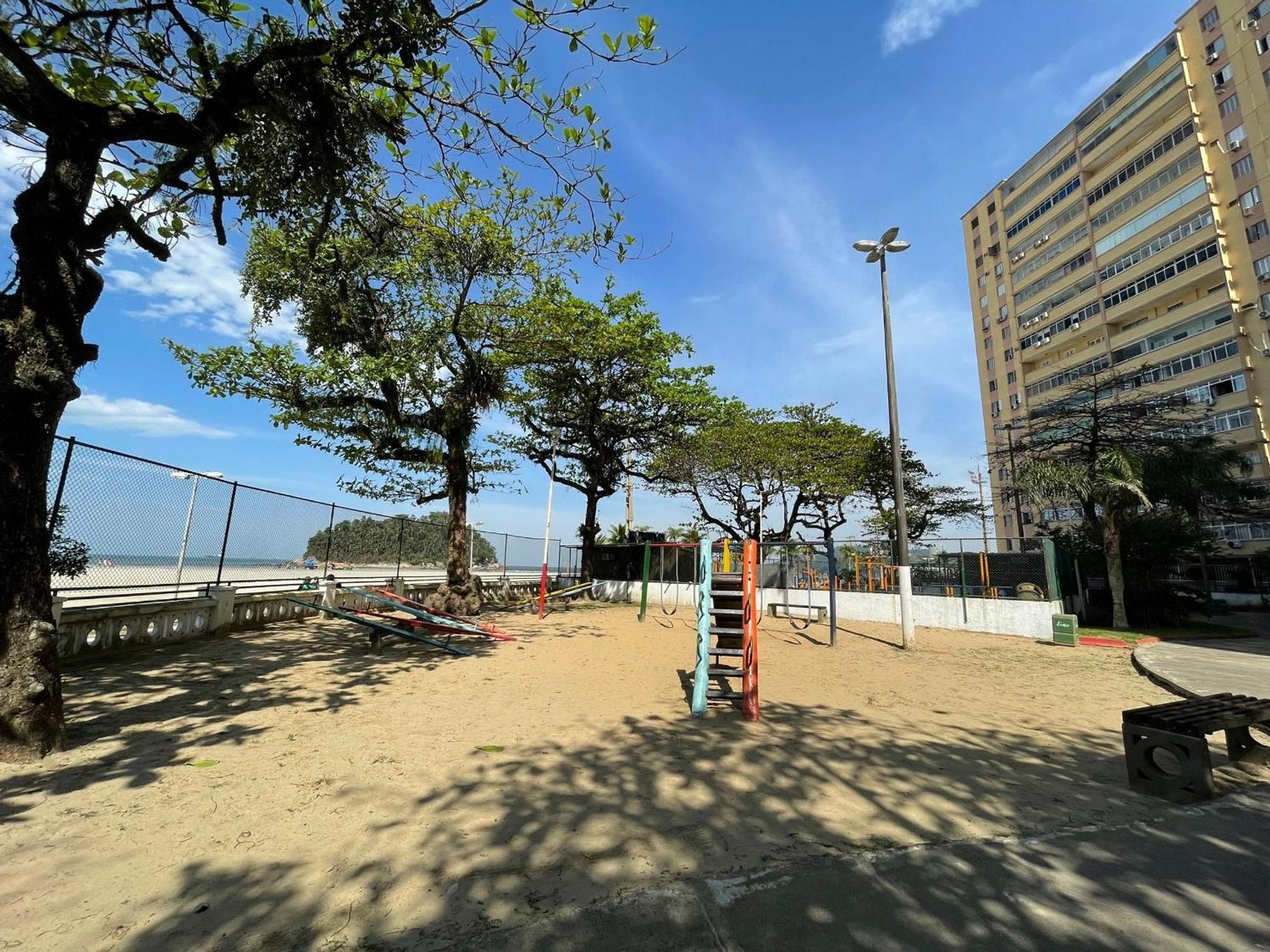Ap Pe Na Areia Vista Parcial Mar Apartment Santos  Luaran gambar