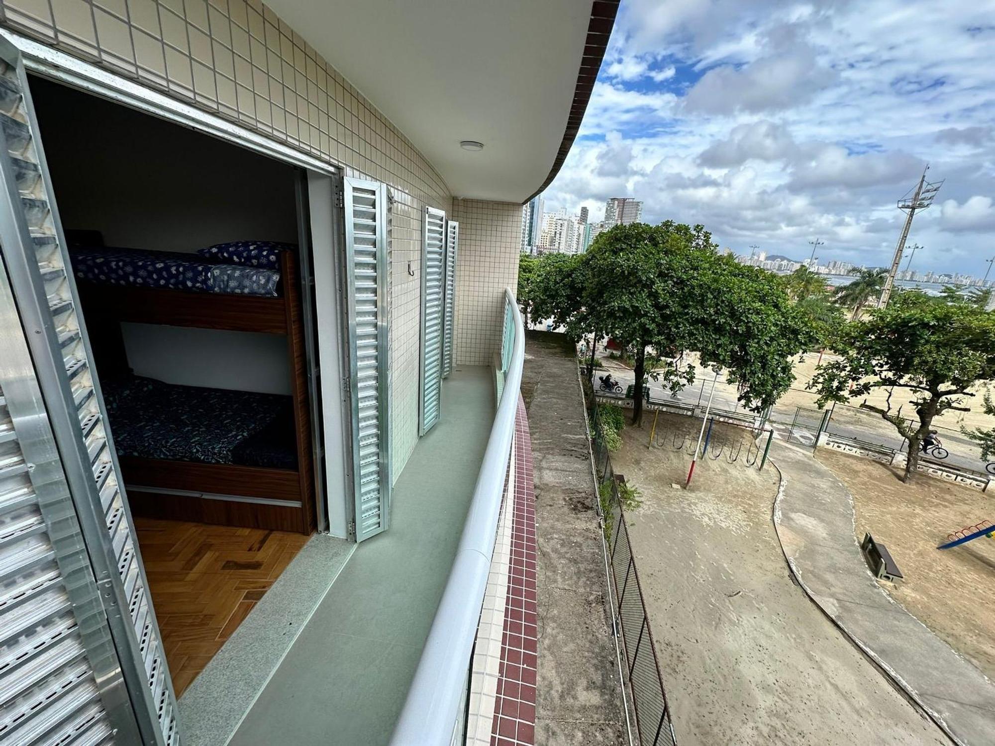 Ap Pe Na Areia Vista Parcial Mar Apartment Santos  Luaran gambar